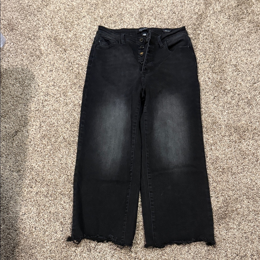 Judy Blue Black Flare & Wide Leg Jeans